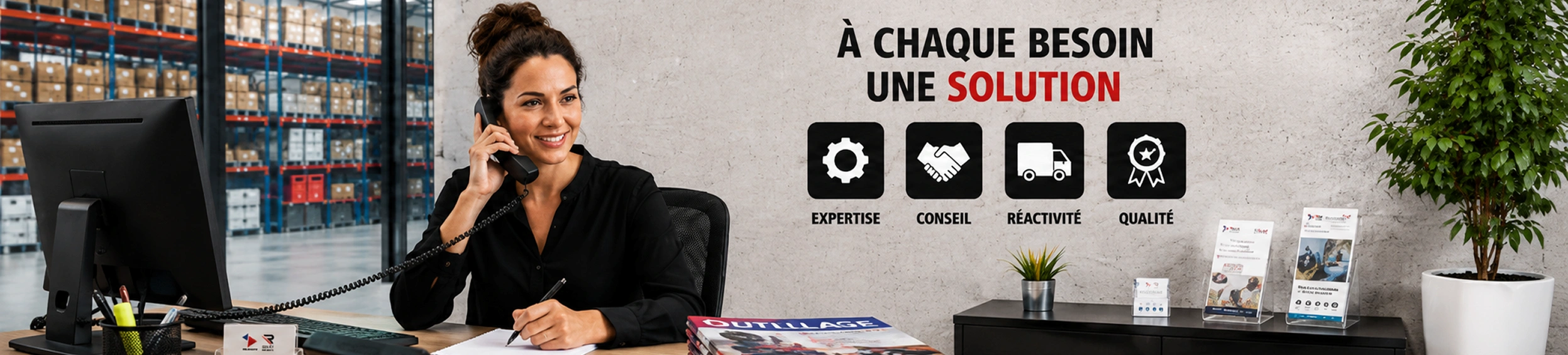Bannière Contact Groupe Rousseau
